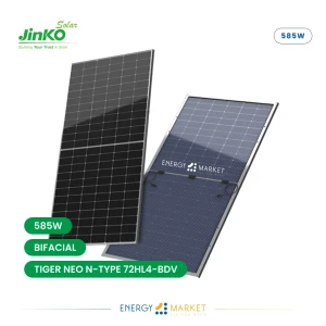 Panneaux solaire 585 Watts JINKO Solar Tiger Neo N-type 72HL4-BDV